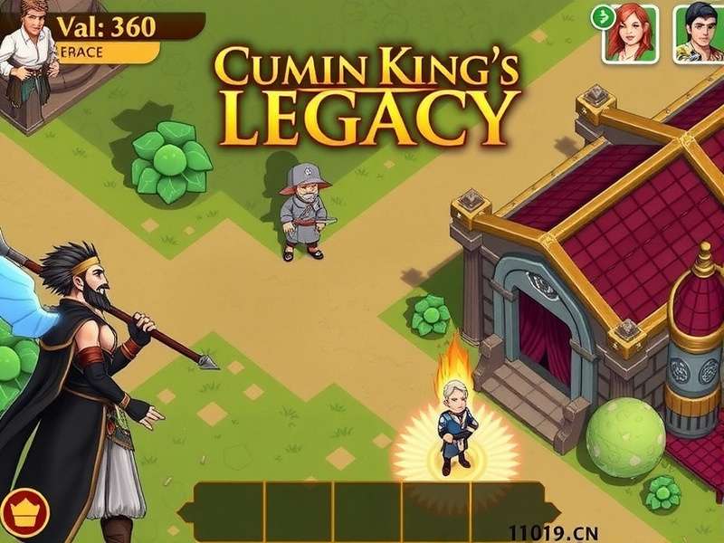 Spice-powered combat in Cumin King's Legacy Cumin King's Legacy Gameplay Screenshot